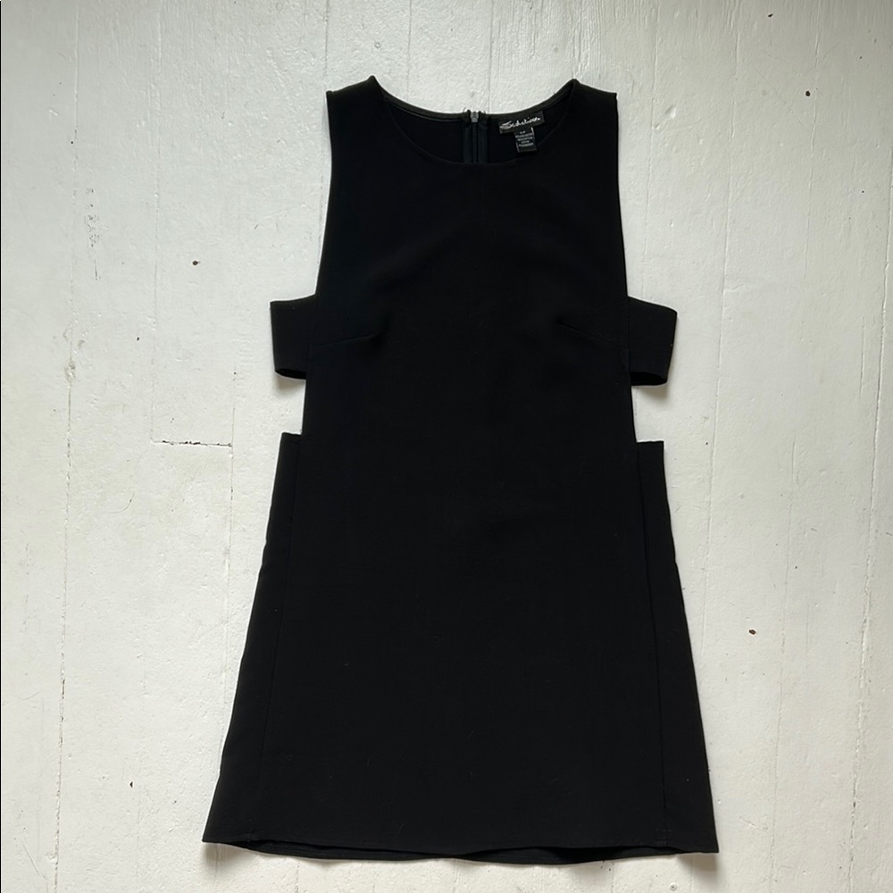 Black Cutout Mini Dress